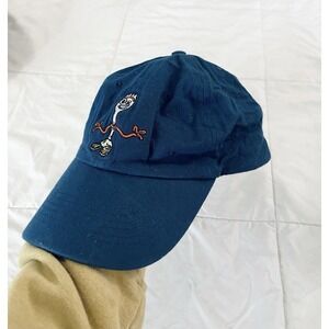 Disney Pixar Toy Story 4 Movie Forky Embroidered Hat‎ Cap Adjustable Strap Blue